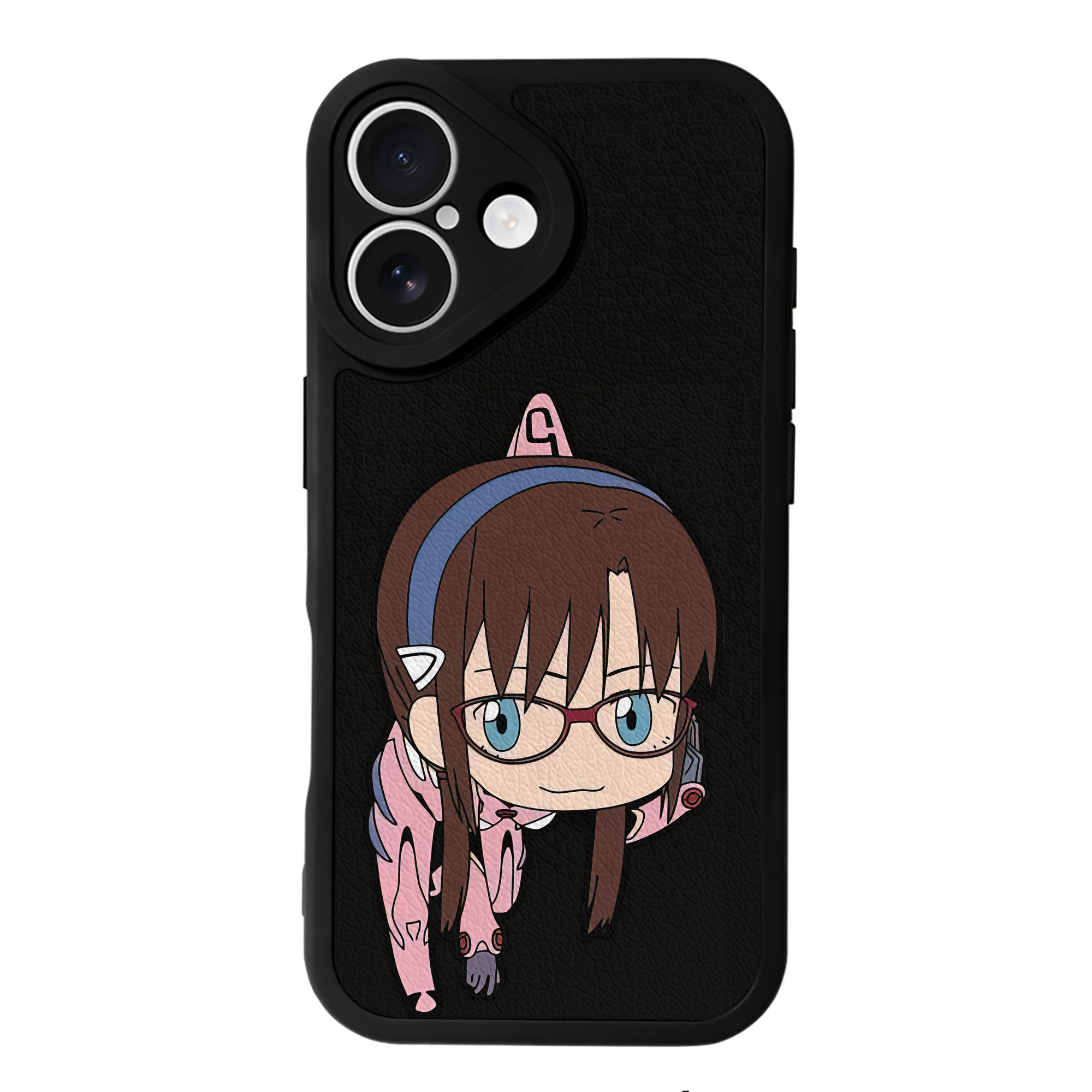 （画像用） EVA 新世紀エヴァンゲリオン 【iPhone 16シリーズ対応】シリコンスマホケース（レザー調） 材質：シリコン